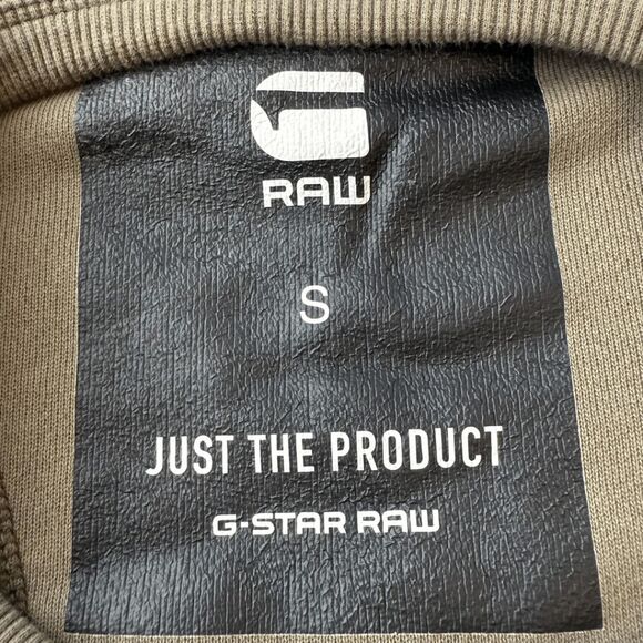 G-Star Raw Men's Camouflage Long‎ Sleeve Pullover Sweatshirt Army Green Small - Picture 4 of 10